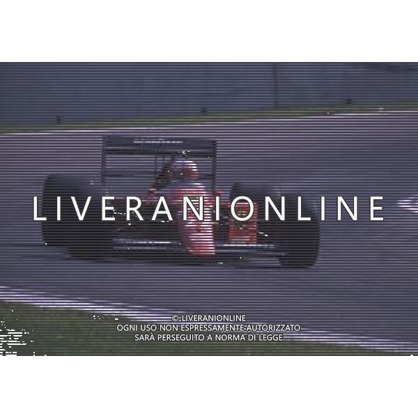 RETROSPETTIVA NIGEL MANSELL PILOTA F1 NELLA FOTO NIGEL MANSELL NELL\'ANNO 1990 AG ALDO LIVERANI SAS