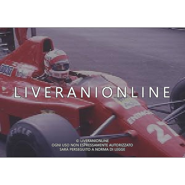 RETROSPETTIVA NIGEL MANSELL PILOTA F1 NELLA FOTO NIGEL MANSELL NELL\'ANNO 1990 AG ALDO LIVERANI SAS