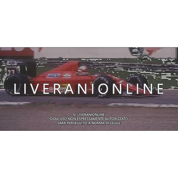 RETROSPETTIVA NIGEL MANSELL PILOTA F1 NELLA FOTO NIGEL MANSELL NELL\'ANNO 1990 AG ALDO LIVERANI SAS