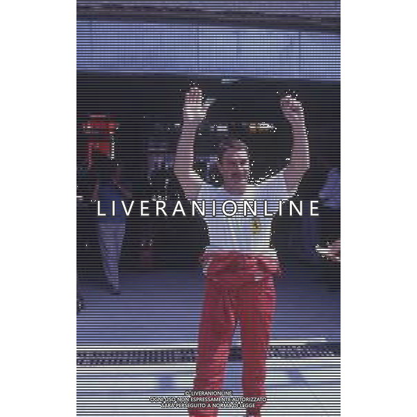 RETROSPETTIVA NIGEL MANSELL PILOTA F1 NELLA FOTO NIGEL MANSELL NELL\'ANNO 1989 AG ALDO LIVERANI SAS 