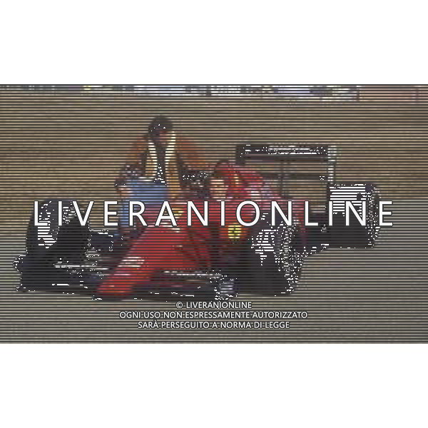 RETROSPETTIVA NIGEL MANSELL PILOTA F1 NELLA FOTO NIGEL MANSELL NELL\'ANNO 1989 CON GERHARD BERGER  AG ALDO LIVERANI SAS 