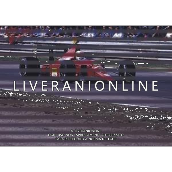 RETROSPETTIVA NIGEL MANSELL PILOTA F1 NELLA FOTO NIGEL MANSELL NELL\'ANNO 1989 AG ALDO LIVERANI SAS 