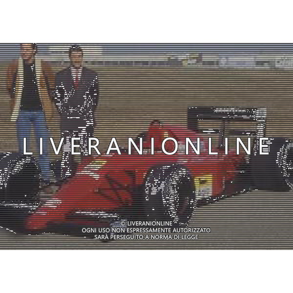 RETROSPETTIVA NIGEL MANSELL PILOTA F1 NELLA FOTO NIGEL MANSELL NELL\'ANNO 1989 CON GERHARD BERGER  AG ALDO LIVERANI SAS 
