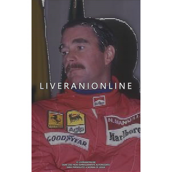 RETROSPETTIVA NIGEL MANSELL PILOTA F1 NELLA FOTO NIGEL MANSELL NELL\'ANNO 1989 AG ALDO LIVERANI SAS 