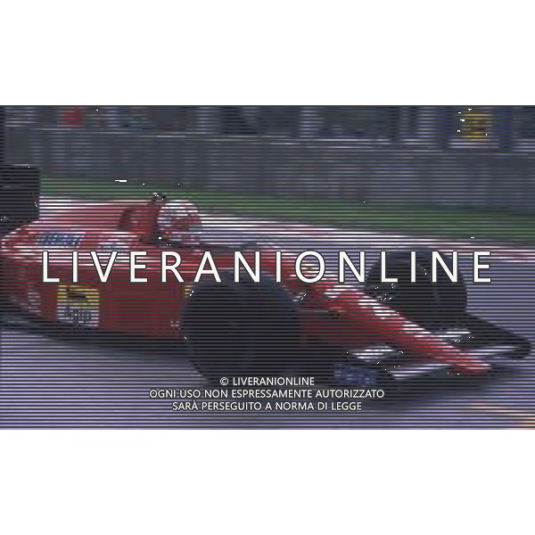 RETROSPETTIVA NIGEL MANSELL PILOTA F1 NELLA FOTO NIGEL MANSELL NELL\'ANNO 1989 AG ALDO LIVERANI SAS 