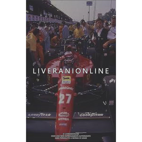 RETROSPETTIVA NIGEL MANSELL PILOTA F1 NELLA FOTO NIGEL MANSELL NELL\'ANNO 1989 AG ALDO LIVERANI SAS 