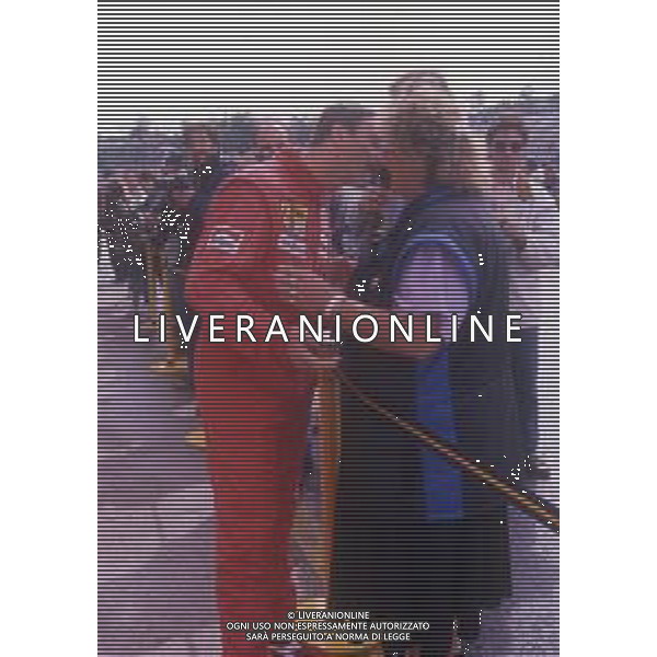 RETROSPETTIVA NIGEL MANSELL PILOTA F1 NELLA FOTO NIGEL MANSELL NELL\'ANNO 1989 AG ALDO LIVERANI SAS 