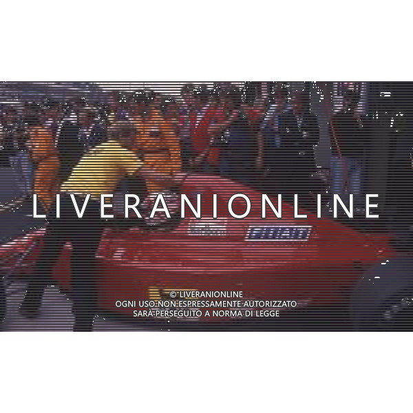RETROSPETTIVA NIGEL MANSELL PILOTA F1 NELLA FOTO NIGEL MANSELL NELL\'ANNO 1989 AG ALDO LIVERANI SAS 
