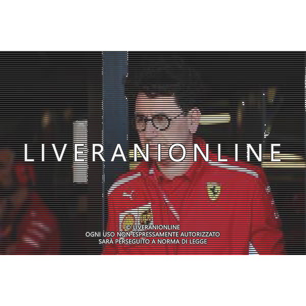 Mattia Binotto (ITA) Ferrari Team Principal. 16.03.2019. Formula 1 World Championship, Rd 1, Australian Grand Prix, Albert Park, Melbourne, Australia, Qualifying Day. / AGENZIA ALDO LIVERANI SAS - ITALY ONLY EDITORIAL USE ONLY