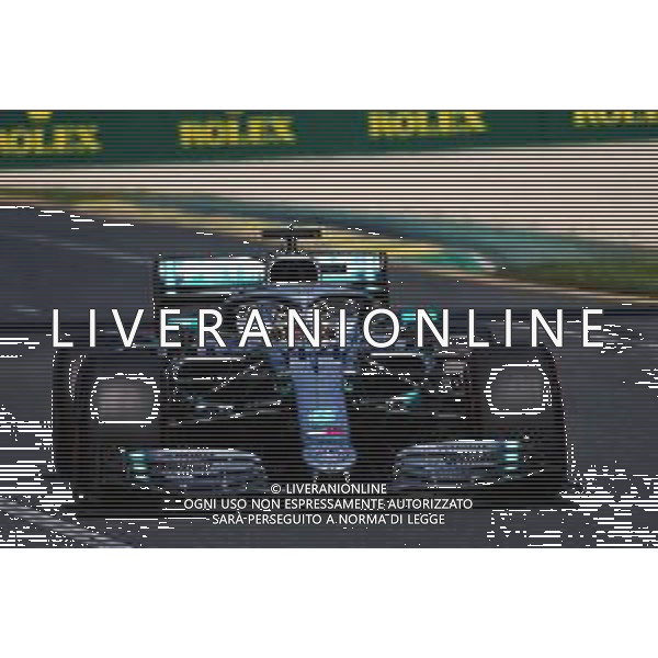 Lewis Hamilton (GBR) Mercedes AMG F1 W10. 16.03.2019. Formula 1 World Championship, Rd 1, Australian Grand Prix, Albert Park, Melbourne, Australia, Qualifying Day. / AGENZIA ALDO LIVERANI SAS - ITALY ONLY EDITORIAL USE ONLY