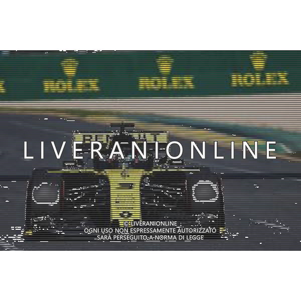 Daniel Ricciardo (AUS) Renault F1 Team RS19. 16.03.2019. Formula 1 World Championship, Rd 1, Australian Grand Prix, Albert Park, Melbourne, Australia, Qualifying Day. / AGENZIA ALDO LIVERANI SAS - ITALY ONLY EDITORIAL USE ONLY