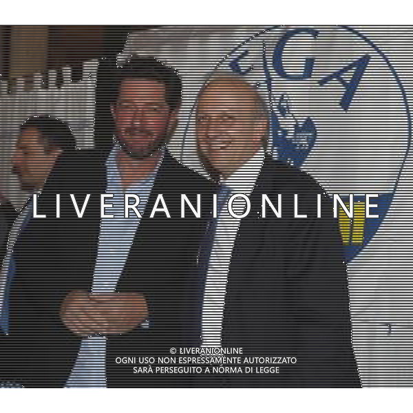 Santarcangelo di Romagna 15/03/2019 - Il Ministro Marco Bussetti a sostegno di Domenico Samorani - nella foto: il Ministro dell\' istruzione Marco Bussetti con un simpatizzante ©Claudio Zamagni-Agenzia Aldo Liverani / AGENZIA ALDO LIVERANI SAS