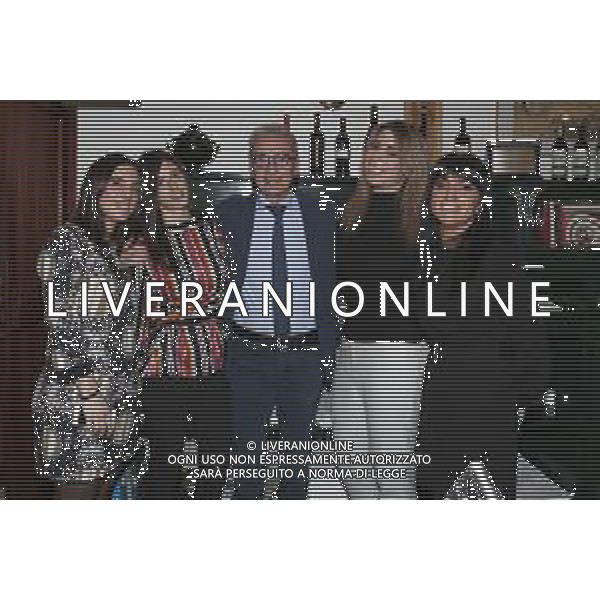 Santarcangelo di Romagna 15/03/2019 - Il Ministro Marco Bussetti a sostegno di Domenico Samorani - nella foto: il candidato sindaco di centro destra Domenico Samorani con il suo staff politico ©Claudio Zamagni-Agenzia Aldo Liverani / AGENZIA ALDO LIVERANI SAS