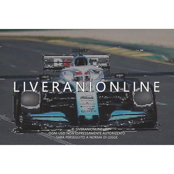 George Russell (GBR) Williams Racing FW42. 16.03.2019. Formula 1 World Championship, Rd 1, Australian Grand Prix, Albert Park, Melbourne, Australia, Qualifying Day. AG ALDO LIVERANI SAS-ONLY ITALY