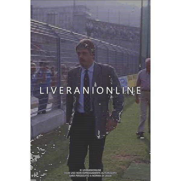 RETROSPETTIVA ALDO AGROPPI CALCIATORE E ALLENATORE NELLA FOTO ALDO AGROPPI ALLENATORE DEL COMO CALCIO NEL 1987-1988 AG ALDO LIVERANI SAS