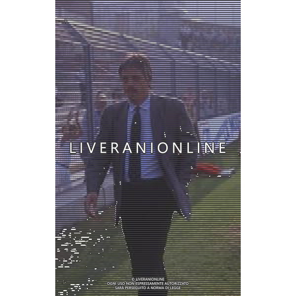 RETROSPETTIVA ALDO AGROPPI CALCIATORE E ALLENATORE NELLA FOTO ALDO AGROPPI ALLENATORE DEL COMO CALCIO NEL 1987-1988 AG ALDO LIVERANI SAS