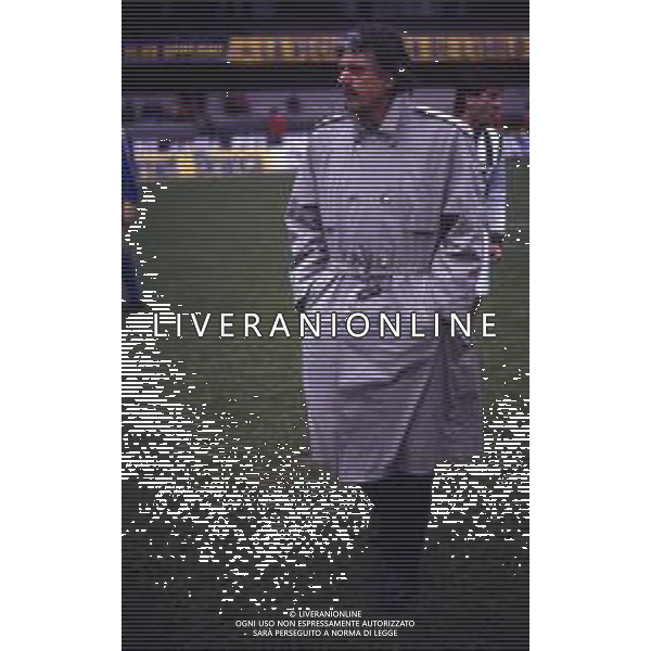 RETROSPETTIVA ALDO AGROPPI CALCIATORE E ALLENATORE NELLA FOTO ALDO AGROPPI ALLENATORE ASCOLI CALCIO 1989-1990 AG ALDO LIVERANI SAS