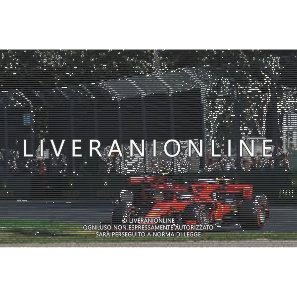 Sebastian Vettel (GER) Ferrari SF90. 17.03.2019. Formula 1 World Championship, Rd 1, Australian Grand Prix, Albert Park, Melbourne, Australia, Race Day. / AGENZIA ALDO LIVERANI SAS - ITALY ONLY EDITORIAL USE ONLY - F1 GP AUSTRALIA MELBOURNE GARA 17.03.2019.