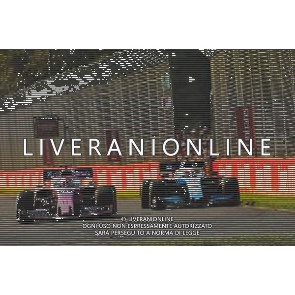 Sergio Perez (MEX) Racing Point F1 Team RP19. 17.03.2019. Formula 1 World Championship, Rd 1, Australian Grand Prix, Albert Park, Melbourne, Australia, Race Day. / AGENZIA ALDO LIVERANI SAS - ITALY ONLY EDITORIAL USE ONLY - F1 GP AUSTRALIA MELBOURNE GARA 17.03.2019.