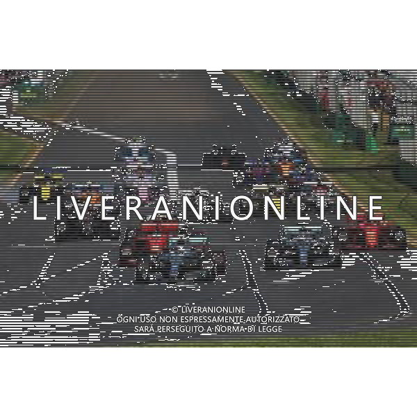 Valtteri Bottas (FIN) Mercedes AMG F1 W10 leads at the start of the race. 17.03.2019. Formula 1 World Championship, Rd 1, Australian Grand Prix, Albert Park, Melbourne, Australia, Race Day. / AGENZIA ALDO LIVERANI SAS - ITALY ONLY EDITORIAL USE ONLY - F1 GP AUSTRALIA MELBOURNE GARA 17.03.2019.