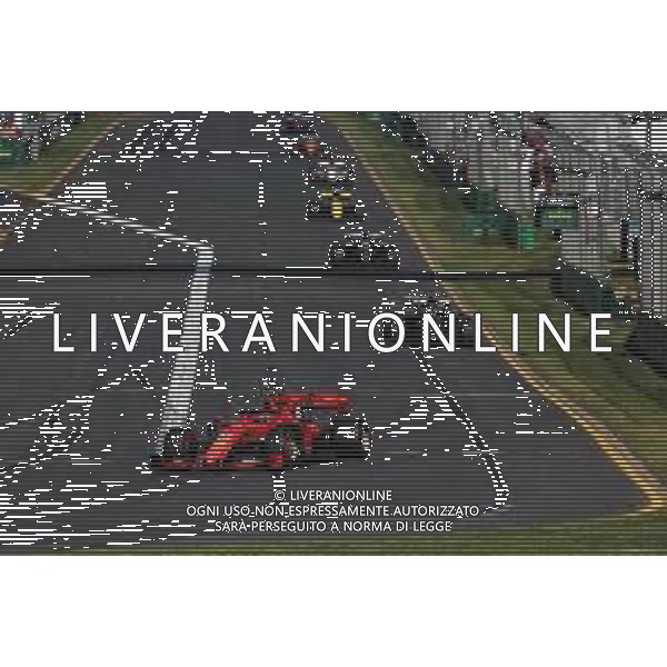 Charles Leclerc (MON) Ferrari SF90. 17.03.2019. Formula 1 World Championship, Rd 1, Australian Grand Prix, Albert Park, Melbourne, Australia, Race Day. / AGENZIA ALDO LIVERANI SAS - ITALY ONLY EDITORIAL USE ONLY - F1 GP AUSTRALIA MELBOURNE GARA 17.03.2019.