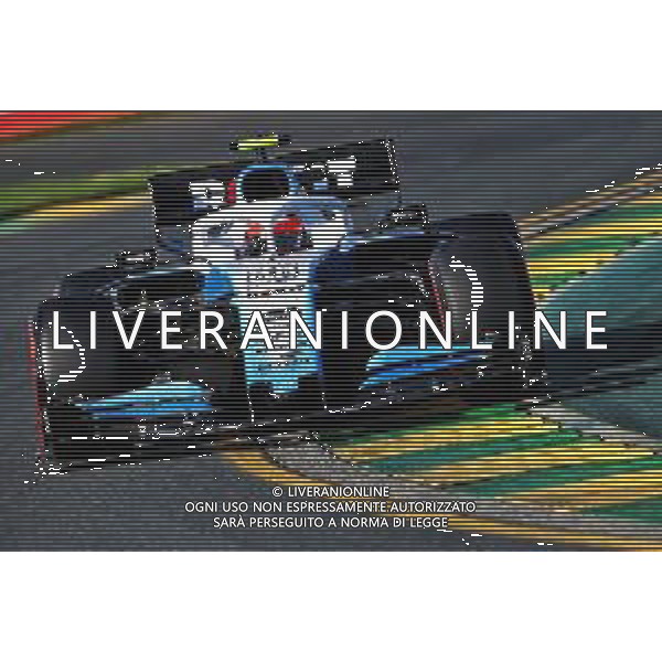 Robert Kubica (POL) Williams Racing FW42. 17.03.2019. Formula 1 World Championship, Rd 1, Australian Grand Prix, Albert Park, Melbourne, Australia, Race Day. / AGENZIA ALDO LIVERANI SAS - ITALY ONLY EDITORIAL USE ONLY - F1 GP AUSTRALIA MELBOURNE GARA 17.03.2019.