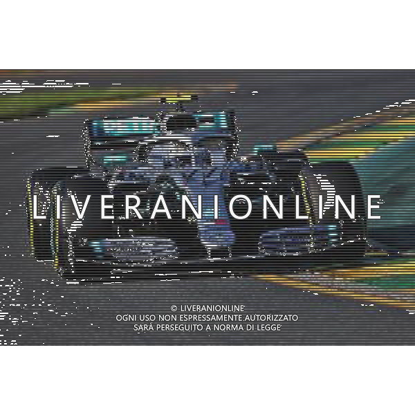 Valtteri Bottas (FIN) Mercedes AMG F1 W10. 17.03.2019. Formula 1 World Championship, Rd 1, Australian Grand Prix, Albert Park, Melbourne, Australia, Race Day. / AGENZIA ALDO LIVERANI SAS - ITALY ONLY EDITORIAL USE ONLY - F1 GP AUSTRALIA MELBOURNE GARA 17.03.2019.