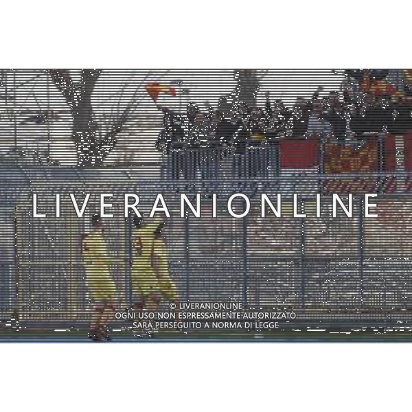 Rimini - Ravenna Campionato di calcio serie C girone B 17/03/2019 nella foto: Esultanza ravenna ©Claudio Zamagni/Agenzia Aldo Liverani