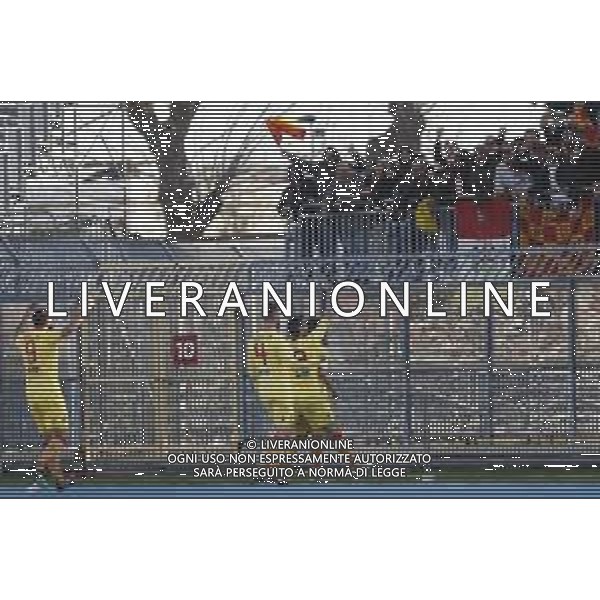 Rimini - Ravenna Campionato di calcio serie C girone B 17/03/2019 nella foto: Esultanza ravenna ©Claudio Zamagni/Agenzia Aldo Liverani