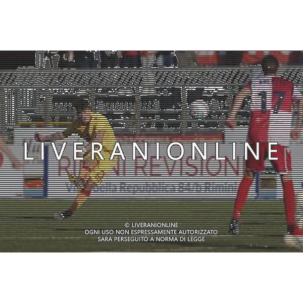 Rimini - Ravenna Campionato di calcio serie C girone B 17/03/2019 nella foto: Salvatore Esposito(Ravenna F.C.) ©Claudio Zamagni/Agenzia Aldo Liverani