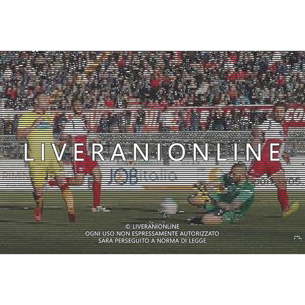 Rimini - Ravenna Campionato di calcio serie C girone B 17/03/2019 nella foto: Selleri Alfonso(Ravenna F.C.) Scotti Franceso ©Claudio Zamagni/Agenzia Aldo Liverani
