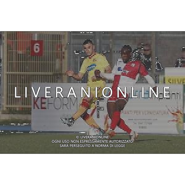 Rimini - Ravenna Campionato di calcio serie C girone B 17/03/2019 nella foto: Kolombo Mbuyamba Sedrik(Rimini fc) ©Claudio Zamagni/Agenzia Aldo Liverani