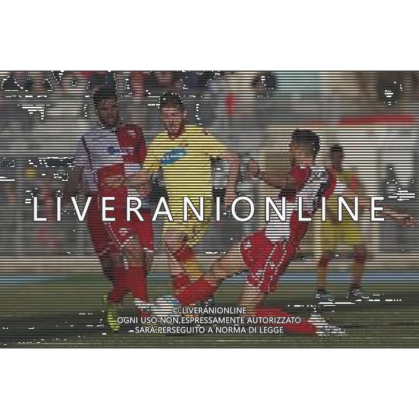 Rimini - Ravenna Campionato di calcio serie C girone B 17/03/2019 nella foto: Galuppini Francesco(Ravenna F.C.) Ferrani Manuel ©Claudio Zamagni/Agenzia Aldo Liverani