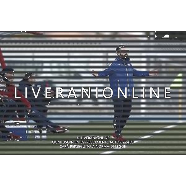 Rimini - Ravenna Campionato di calcio serie C girone B 17/03/2019 nella foto: Allenatore Martini Marco (Rimini fc) ©Claudio Zamagni/Agenzia Aldo Liverani