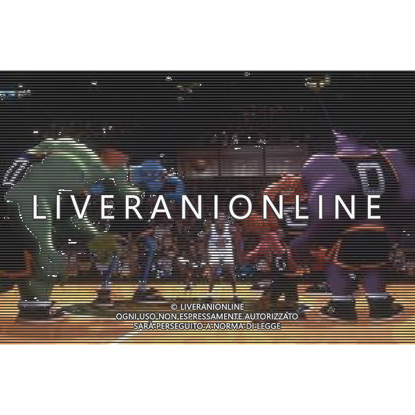Michael Jordan, campione NBA, in \'Space Jam\' film del 1996 con attori e personaggi d\'animazione Looney Tunes - ©Warner Bros / ARCHIVIO AGENZIA ALDO LIVERANI SAS
