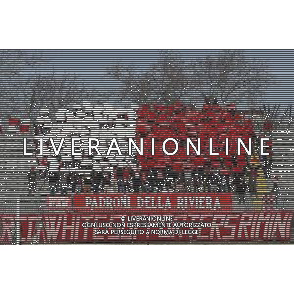 Rimini - Ravenna Campionato di calcio serie C girone B 17/03/2019 nella foto: tifosi del rimini ©Claudio Zamagni/Agenzia Aldo Liverani