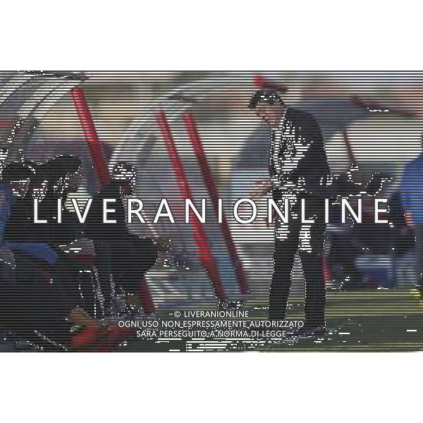 Rimini - Ravenna Campionato di calcio serie C girone B 17/03/2019 nella foto: Luciano foschi Allenatore(Ravenna F.C.) ©Claudio Zamagni/Agenzia Aldo Liverani