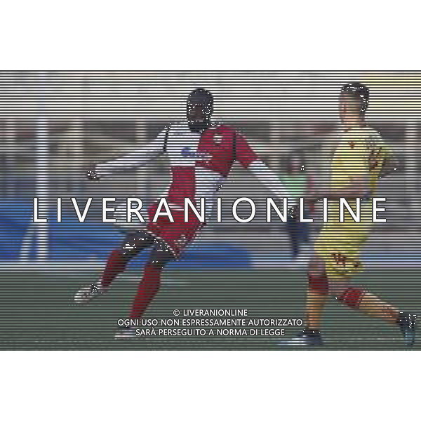 Rimini - Ravenna Campionato di calcio serie C girone B 17/03/2019 nella foto: Kolombo Mbuyamba Sedrik(Rimini fc) ©Claudio Zamagni/Agenzia Aldo Liverani