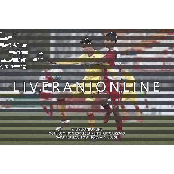 Rimini - Ravenna Campionato di calcio serie C girone B 17/03/2019 nella foto: Siani Giorgio(Ravenna F.C.) Cicarevic Sasa (Rimini fc) ©Claudio Zamagni/Agenzia Aldo Liverani