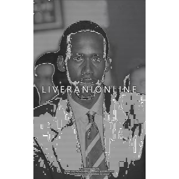1995 MILANO -PRESENTAZIONE DELLA SQUADRA DI BASKET STEFANEL MILANO NELLA FOTO ROLANDO BLACKMAN AG ALDO LIVERANI SAS