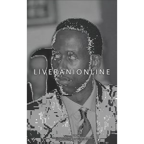 1995 MILANO -PRESENTAZIONE DELLA SQUADRA DI BASKET STEFANEL MILANO NELLA FOTO ROLANDO BLACKMAN AG ALDO LIVERANI SAS