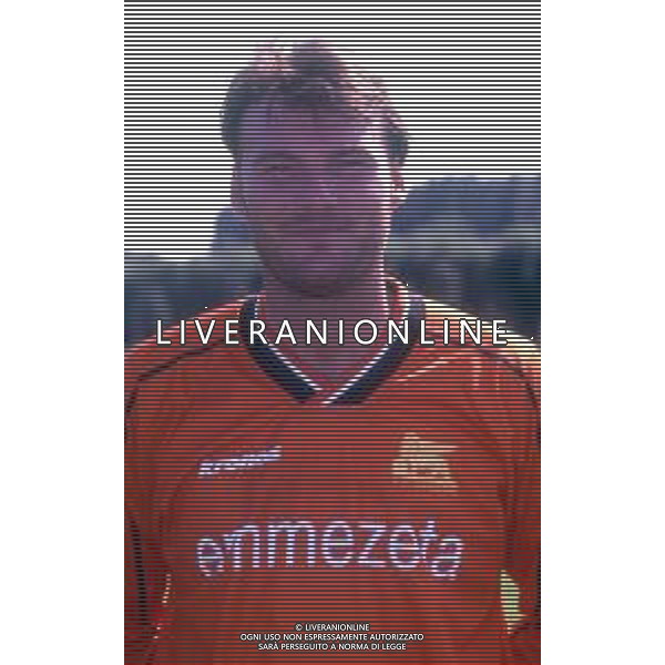 RETROSPETTIVA MASSIMO TAIBI CALCIATORE NELLA FOTO MASSIMO TAIBI CON LA MAGLIA DEL VENEZIA CALCIO AG ALDO LIVERANI SAS