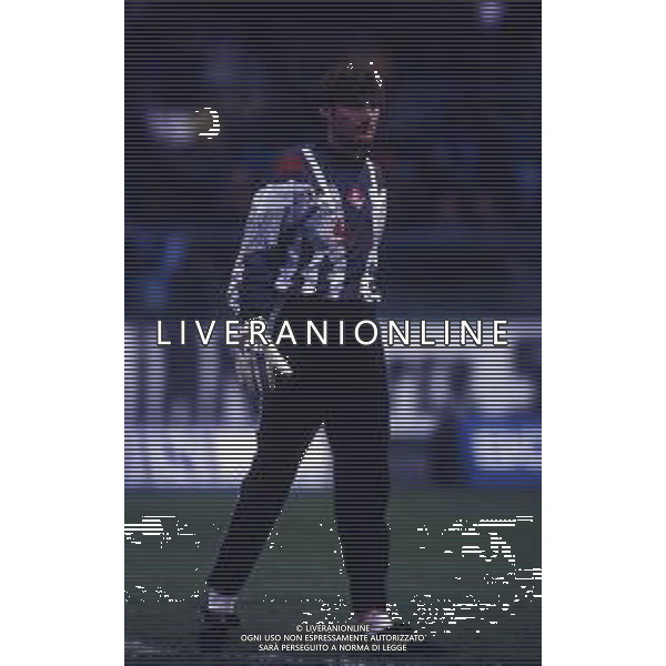RETROSPETTIVA MASSIMO TAIBI CALCIATORE NELLA FOTO MASSIMO TAIBI CON LA MAGLIA DEL PIACENZA CALCIO AG ALDO LIVERANI SAS