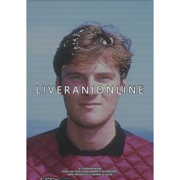 RETROSPETTIVA MASSIMO TAIBI CALCIATORE NELLA FOTO MASSIMO TAIBI AG ALDO LIVERANI SAS