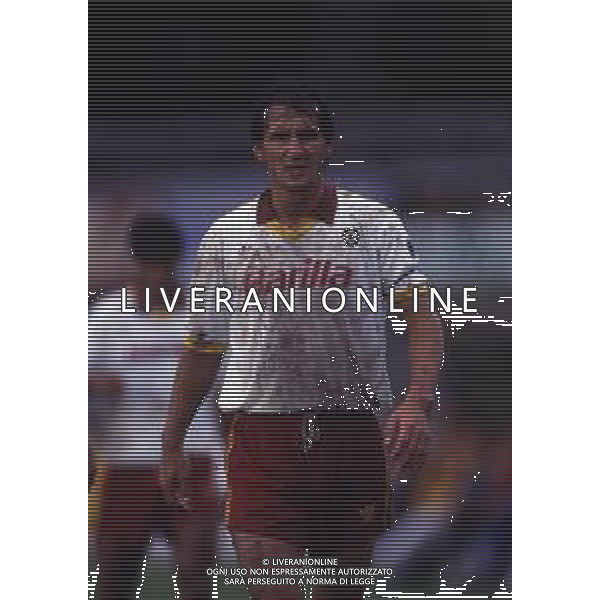 RETROSPETTIVA ANTONIO TEMPESTIILI CALCIATORE NELLA FOTO ANTONIO TEMPESTILLI CON LA MAGLIA DELLA ROMA CALCIO AG ALDO LIVERANI SAS