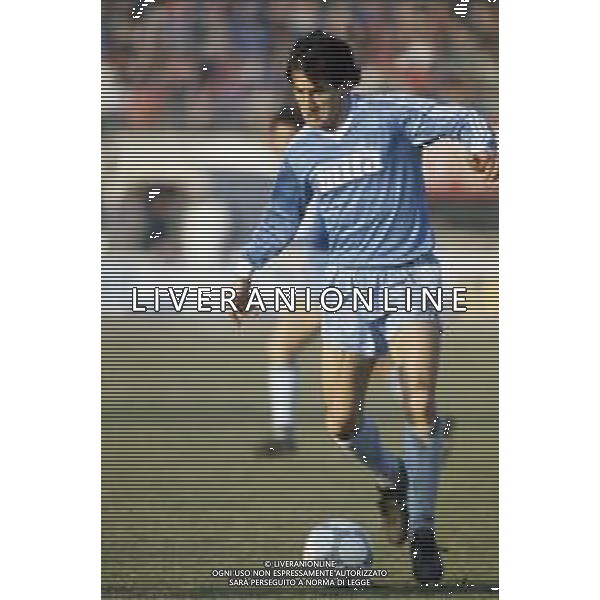 RETROSPETTIVA ANTONIO TEMPESTIILI CALCIATORE NELLA FOTO ANTONIO TEMPESTILLI CON LA MAGLIA DEL COMO CALCIO AG ALDO LIVERANI SAS