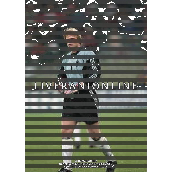 09-10-1999 MONACO DI BAVIERA QUALIFICAZIONI AI MONDIALI DI CALCIO GERMANIA TURCHIA NELLA FOTO OLIVER KAHN AG ALDO LIVERANI SAS