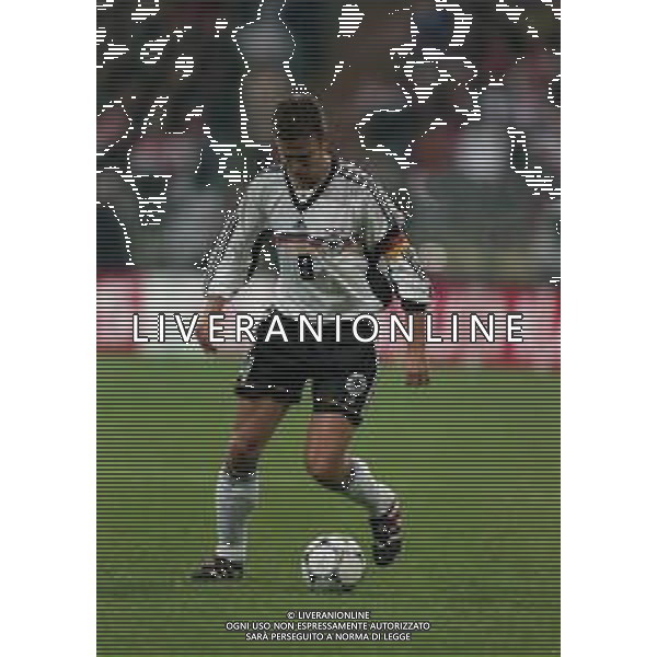 09-10-1999 MONACO DI BAVIERA QUALIFICAZIONI AI MONDIALI DI CALCIO GERMANIA TURCHIA NELLA FOTO OLIVER BIERHOFF AG ALDO LIVERANI SAS