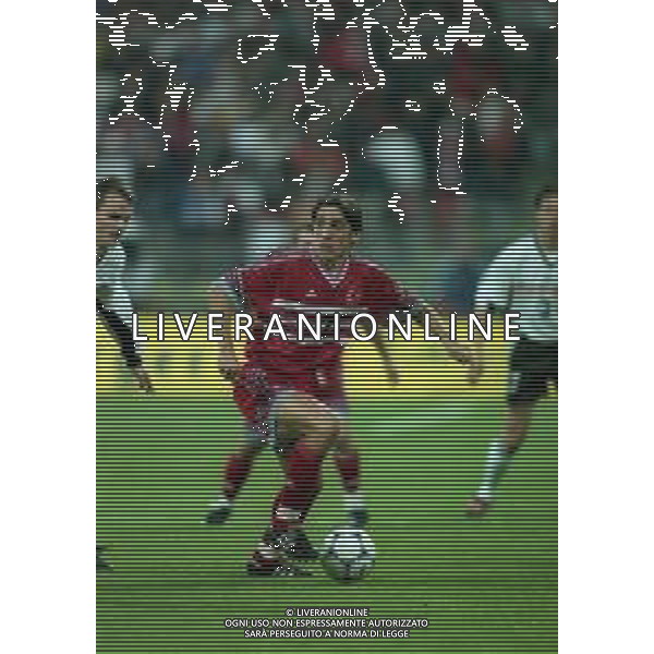 09-10-1999 MONACO DI BAVIERA QUALIFICAZIONI AI MONDIALI DI CALCIO GERMANIA TURCHIA NELLA FOTO TAYFUN KORKUT AG ALDO LIVERANI SAS