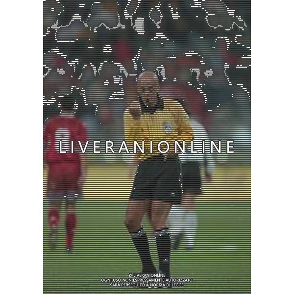 09-10-1999 MONACO DI BAVIERA QUALIFICAZIONI AI MONDIALI DI CALCIO GERMANIA TURCHIA NELLA FOTO ARBITRO PIERLUIGI COLLINA AG ALDO LIVERANI SAS